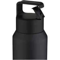   Sticla termoizolanta 600 ml, Everestus, 2601E12827, 7x25x7xØ7.8 cm, Otel, Polipropilena, Negru