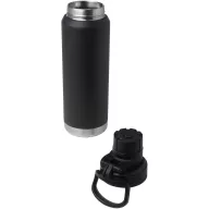   Sticla termoizolanta 700 ml, Everestus, 2601E12916, 9x26x7xØ7 cm, Otel, Negru