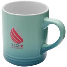 Cana 330 ml, 2502E16489, Everestus, 9.5 x 8 cm, Ceramica, Albastru turcoaz