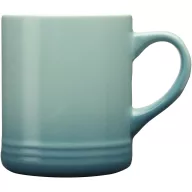   Cana 330 ml, 2502E16489, Everestus, 9.5 x 8 cm, Ceramica, Albastru turcoaz