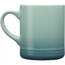 Cana 330 ml, 2502E16489, Everestus, 9.5 x 8 cm, Ceramica, Albastru turcoaz