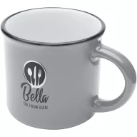 Cana 240 ml, 2502E16439, Everestus, 7 x 8 cm, Ceramica, Gri