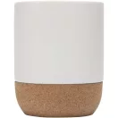 Cana 300 ml, 2502E16448, Everestus, 10.3 x 11.9 cm, Ceramica, Pluta, Alb