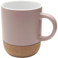   Cana 300 ml, 2502E16445, Everestus, 10.3 x 11.9 cm, Ceramica, Pluta, Roz Dusty