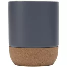 Cana 300 ml, 2502E16446, Everestus, 10.3 x 11.9 cm, Ceramica, Pluta, Albastru Ice