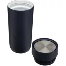 Cana de voiaj, Everestus, 2610E18463, 350 ml, 14.9x7.9 cm, Otel inoxidabil, Albastru Navy