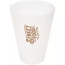 Pahar 300 ml, 2502E16165, Everestus, 10 x 10 x 7 x ⌀7 cm, Polipropilena, Frosted clear
