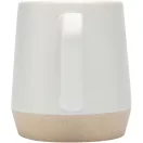 Cana 300 ml, 2502E16471, Everestus, 9 x 8 cm, Ceramica, Alb