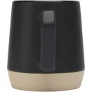 Cana 300 ml, 2502E16475, Everestus, 9 x 8 cm, Ceramica, Negru