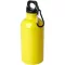 Sticla de apa, 400 ml, 2509E14862, Everestus, 6.6x17.6x6.6xØ 3.3 cm, Otel, Polipropilena, Galben