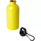 Sticla de apa, 400 ml, 2509E14862, Everestus, 6.6x17.6x6.6xØ 3.3 cm, Otel, Polipropilena, Galben