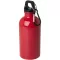 Sticla de apa, Everestus, 2610E18365, 400 ml, Cu carabina, 6.6x17.6x6.6xØ3.3 cm, Otel inoxidabil, Polipropilena, Rosu