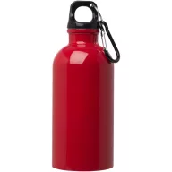   Sticla de apa, Everestus, 2610E18365, 400 ml, Cu carabina, 6.6x17.6x6.6xØ3.3 cm, Otel inoxidabil, Polipropilena, Rosu