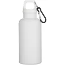 Sticla de apa 400 ml, Everestus, 2601E13099, 6.7x18.3x6.7xØ6 cm, Polietilena, Otel, Alb