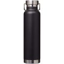 Sticla de apa 650 ml, Everestus, 2601E13247, 7.3x26.95x7.3xØ7.3 cm, Otel, Negru