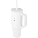 Cana de voiaj, 900 ml, 2509E14493, Everestus, 7x23.45x7xØ 9 cm, Otel, Polipropilena, Alb