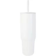   Cana de voiaj, 900 ml, 2509E14493, Everestus, 7x23.45x7xØ 9 cm, Otel, Polipropilena, Alb