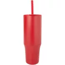 Cana de voiaj, 900 ml, 2509E14494, Everestus, 7x23.45x7xØ 9 cm, Otel, Polipropilena, Rosu