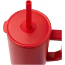 Cana de voiaj, 900 ml, 2509E14494, Everestus, 7x23.45x7xØ 9 cm, Otel, Polipropilena, Rosu