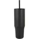 Cana de voiaj, 900 ml, Everestus, 2601E12846, 7x23.45x7xØ9 cm, Otel, Negru