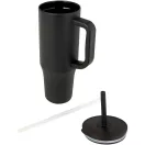 Cana de voiaj, 900 ml, Everestus, 2601E12846, 7x23.45x7xØ9 cm, Otel, Negru