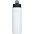 Sticla de apa, 800 ml, 2509E14626, Everestus, 7.3x25.4x7.3xØ 7.3 cm, Otel, Polipropilena, Alb