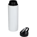 Sticla de apa, 800 ml, 2509E14626, Everestus, 7.3x25.4x7.3xØ 7.3 cm, Otel, Polipropilena, Alb