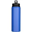 Sticla de apa, 800 ml, 2509E14627, Everestus, 7.3x25.4x7.3xØ 7.3 cm, Otel, Polipropilena, Albastru royal
