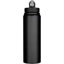 Sticla de apa 800 ml, Everestus, 2601E12913, 7.3x25.4x7.3xØ7.3 cm, Otel, Negru