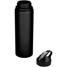 Sticla de apa 800 ml, Everestus, 2601E12913, 7.3x25.4x7.3xØ7.3 cm, Otel, Negru