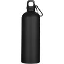 Sticla de apa 750 ml, Everestus, 2601E13101, 7.25x24x7.25xØ7.25 cm, Otel, Negru