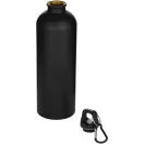 Sticla de apa 750 ml, Everestus, 2601E13101, 7.25x24x7.25xØ7.25 cm, Otel, Negru
