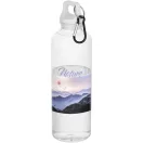 Sticla de apa 750 ml, Everestus, 2601E13103, 7.3x25.2x7.3xØ7.3 cm, Polietilena, Otel, Alb