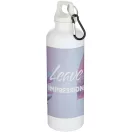 Sticla de apa 750 ml, Everestus, 2601E13105, 7.3x25.6x7.3xØ7.3 cm, Polietilena, Otel, Alb