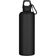   Sticla de apa, Everestus, 2610E18370, 750 ml, Cu carabina, 7.3x25.6x7.3xØ7.3 cm, Plastic, Otel inoxidabil, Negru