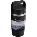 Cana de voiaj, 350 ml, 2509E14972, Stanley, 7.77x19x7.77 cm, Otel, Negru