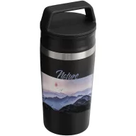   Cana de voiaj, 350 ml, 2509E14972, Stanley, 7.77x19x7.77 cm, Otel, Negru