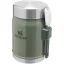 Recipient pentru mancare cu lingura, 400 ml, 2509E14985, Stanley, 9.7x13.9x8.9 cm, Otel, Verde forest