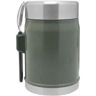  Recipient pentru mancare cu lingura, 400 ml, 2509E14985, Stanley, 9.7x13.9x8.9 cm, Otel, Verde forest