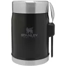 Recipient pentru mancare cu lingura, 400 ml, 2509E14986, Stanley, 9.7x13.9x8.9 cm, Otel, Negru matt