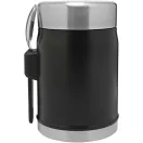Recipient pentru mancare cu lingura, 400 ml, 2509E14986, Stanley, 9.7x13.9x8.9 cm, Otel, Negru matt