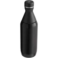   Sticla de apa, 350 ml, 2509E14967, Stanley, 6.55x21.9x6.55 cm, Otel, Negru shiny