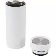   Sticla de apa, Everestus, 2610E18325, 650 ml, Cu maner, 7.5x25.2x7.5 cm, Otel inoxidabil, Polipropilena, Alb