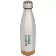   Sticla termoizolanta 500 ml, Everestus, 2601E12867, 7.1x26.3x4.2xØ7.1 cm, Otel, Argintiu mat