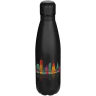   Sticla de apa, Everestus, 2610E18313, 750 ml, 8.1x30x8.1xØ7 cm, Otel inoxidabil, Negru