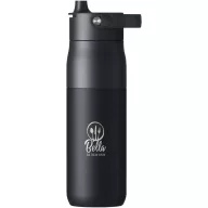   Sticla de apa, 680 ml, 2509E14752, Larq, 25.3xØ 7.45 cm, Otel, Negru