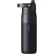   Sticla de apa, 680 ml, 2509E14752, Larq, 25.3xØ 7.45 cm, Otel, Negru