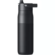   Sticla de apa, 680 ml, 2509E14752, Larq, 25.3xØ 7.45 cm, Otel, Negru