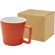   Cana 370 ml, 2502E16449, Everestus, 9.1 x ⌀9.5 cm, Ceramica, Portocaliu