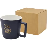   Cana 370 ml, 2502E16450, Everestus, 9.1 x ⌀9.5 cm, Ceramica, Albastru navy